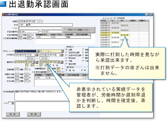 勤怠管理 出退勤管理システム Timekeeper ジーアイテック 青森県八戸市のシステム開発会社