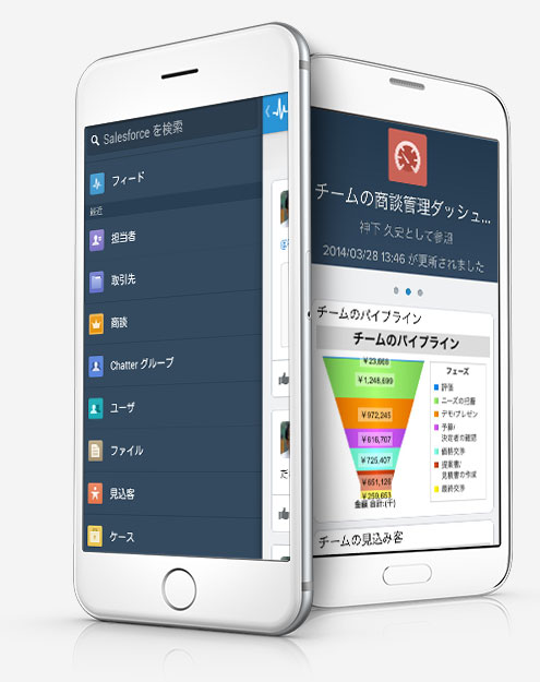 Salesforceでビジネスが変わる！